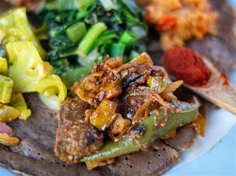  Tibs What Dreams Are Made Of: Aromatic Spices Meet Tender Meats in a Symphony of Ethiopian Flavor